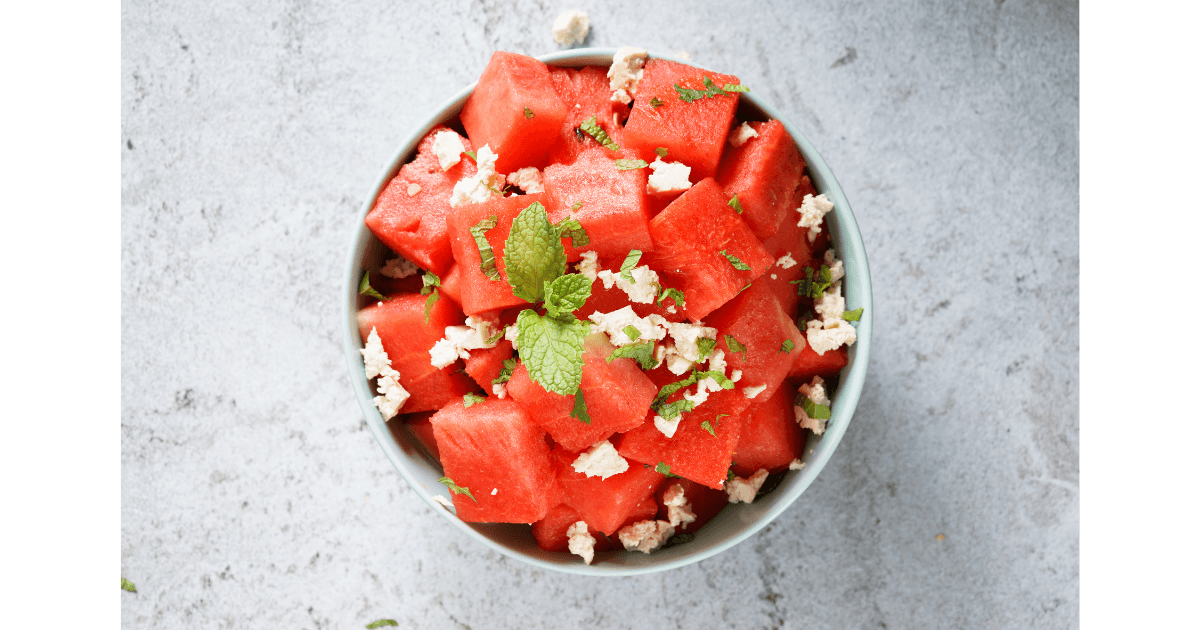 Cannabis-Infused Watermelon Salad